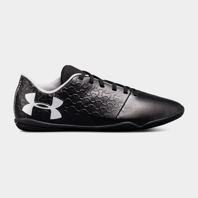 Under Armour Magnetico Select IN JR - Chlapcenske Kopačky - Čierne/Metal Strieborne